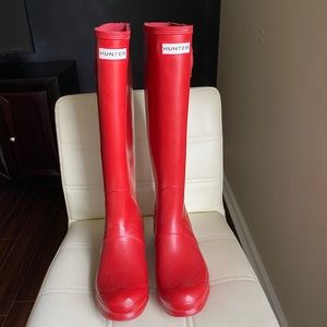 Hunter rain boots